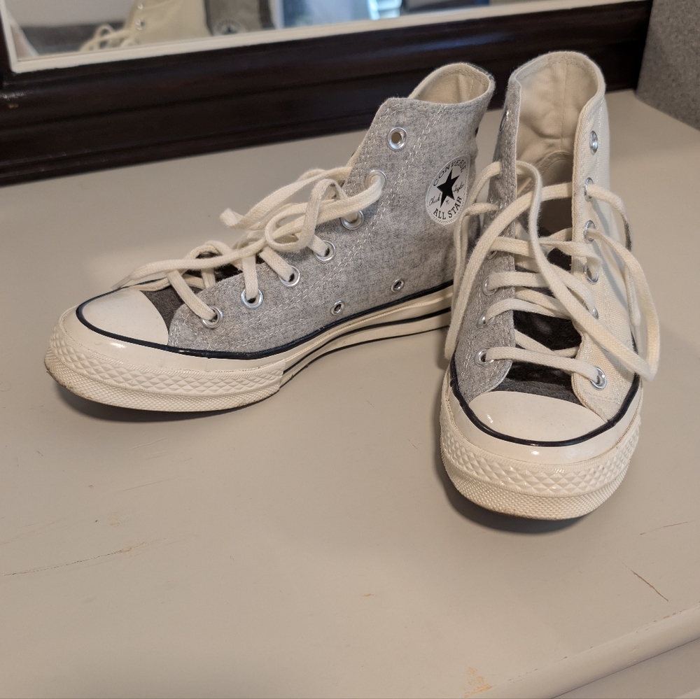 Converse Colourblocking High Top Sneakers